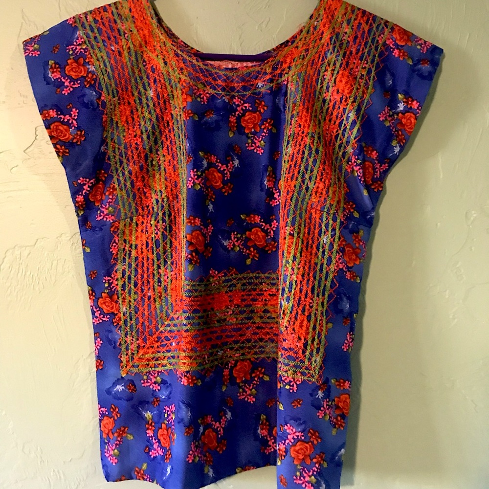 Oaxaca, MX Handmade shirt/ blouse embroidered